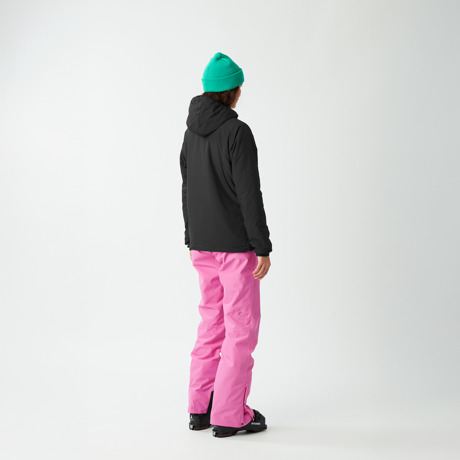 LANIN W HOODED PRIMALOFT® JKT __color:Black#3