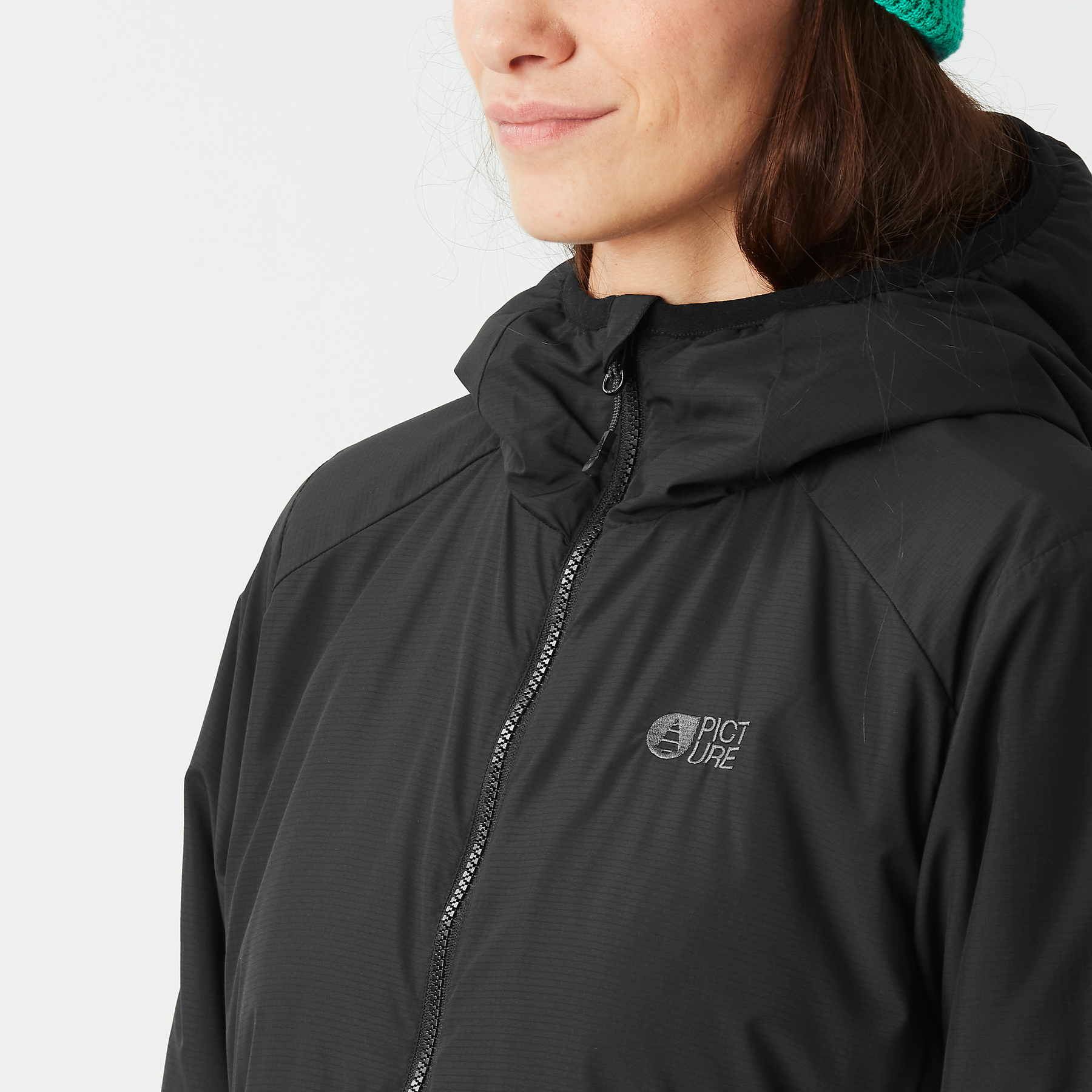 LANIN W HOODED PRIMALOFT® JKT __color:Black#5