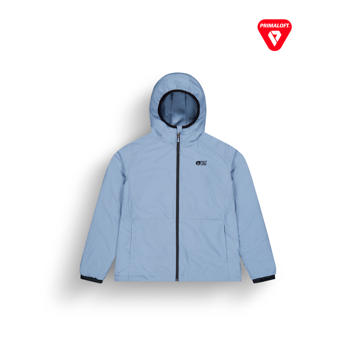 LANIN W HOODED PRIMALOFT® JKT __color:Stonewash#18