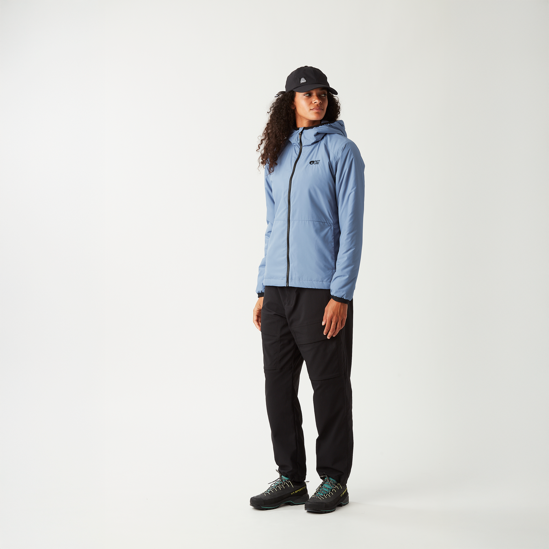 LANIN W HOODED PRIMALOFT® JKT __color:Stonewash#11