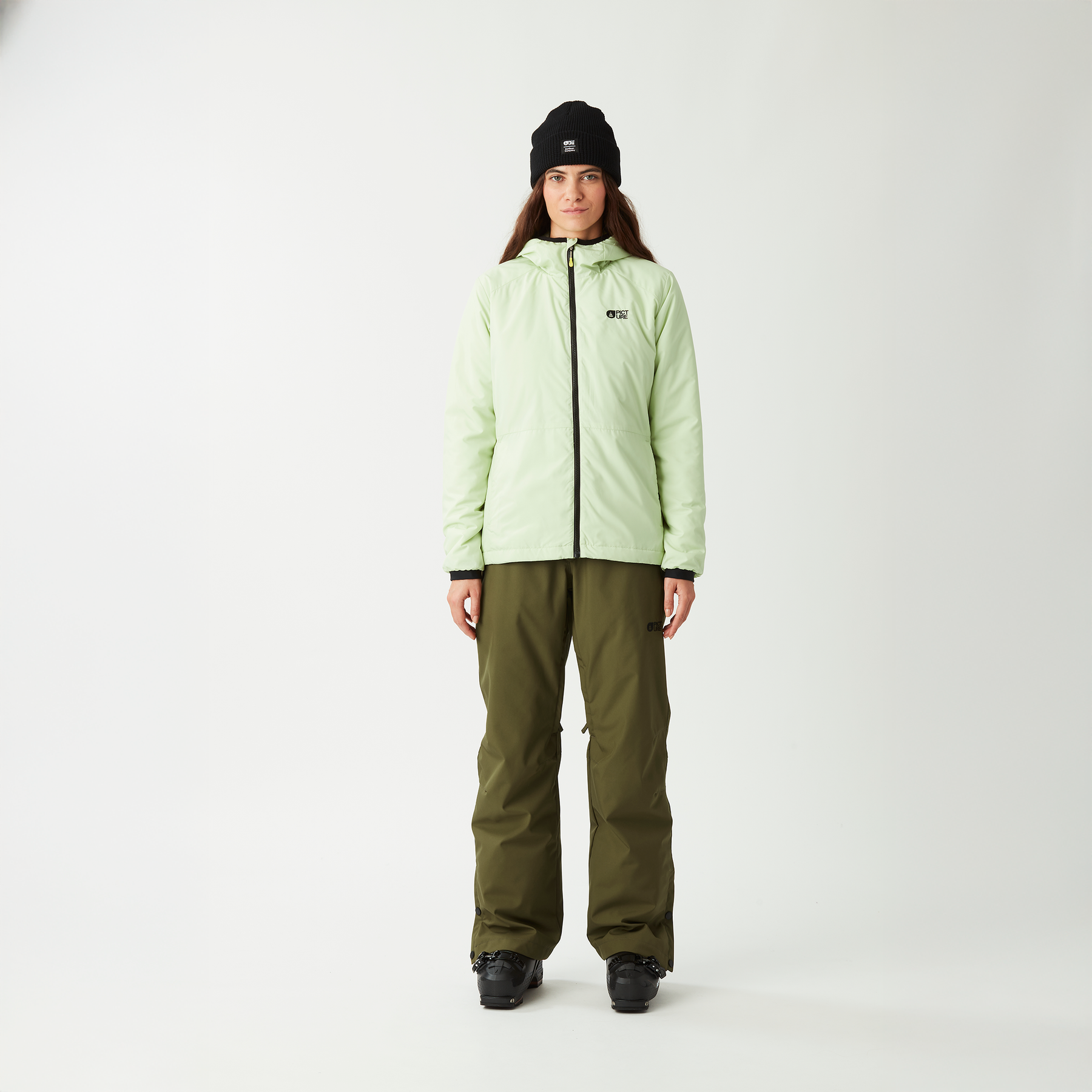 LANIN W HOODED PRIMALOFT® JKT __color:Tender_Green#22
