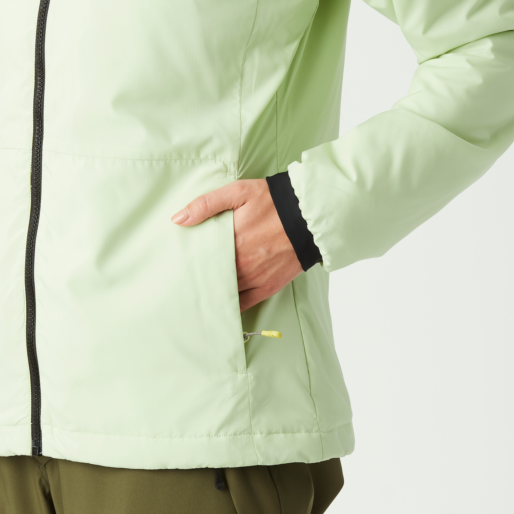 LANIN W HOODED PRIMALOFT® JKT __color:Tender_Green#26