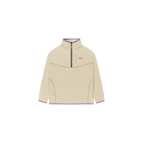 INARIA W 1/4 FLEECE __color:Wood_Ash#10