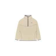 INARIA W 1/4 FLEECE __color:Wood_Ash#10