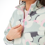 INARIA W 1/4 PRD FLEECE __color:Summit_Bouquet_Print#5