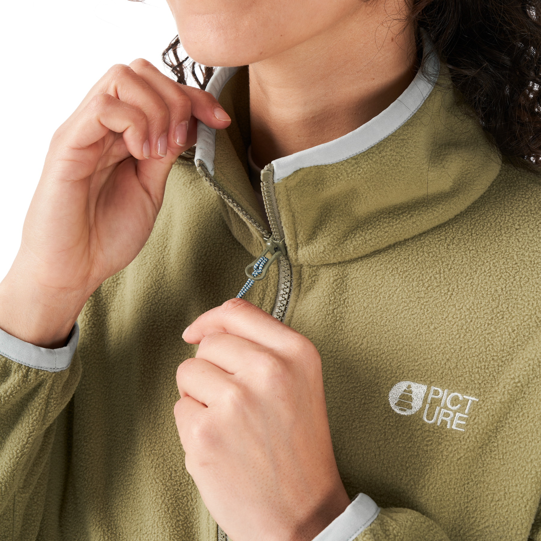 INARIA W FZ FLEECE __color:Aloe#4