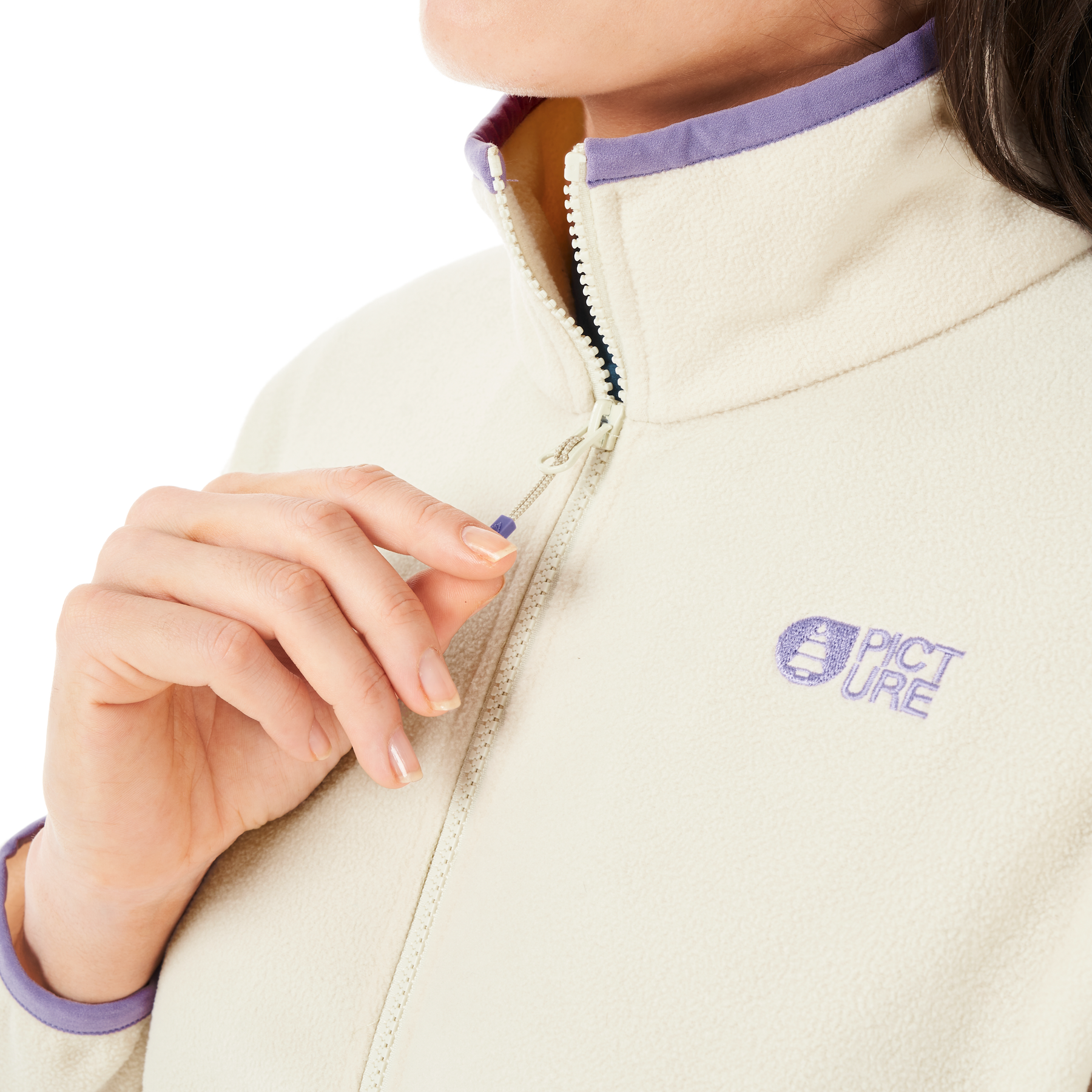 INARIA W FZ FLEECE __color:Wood_Ash#11