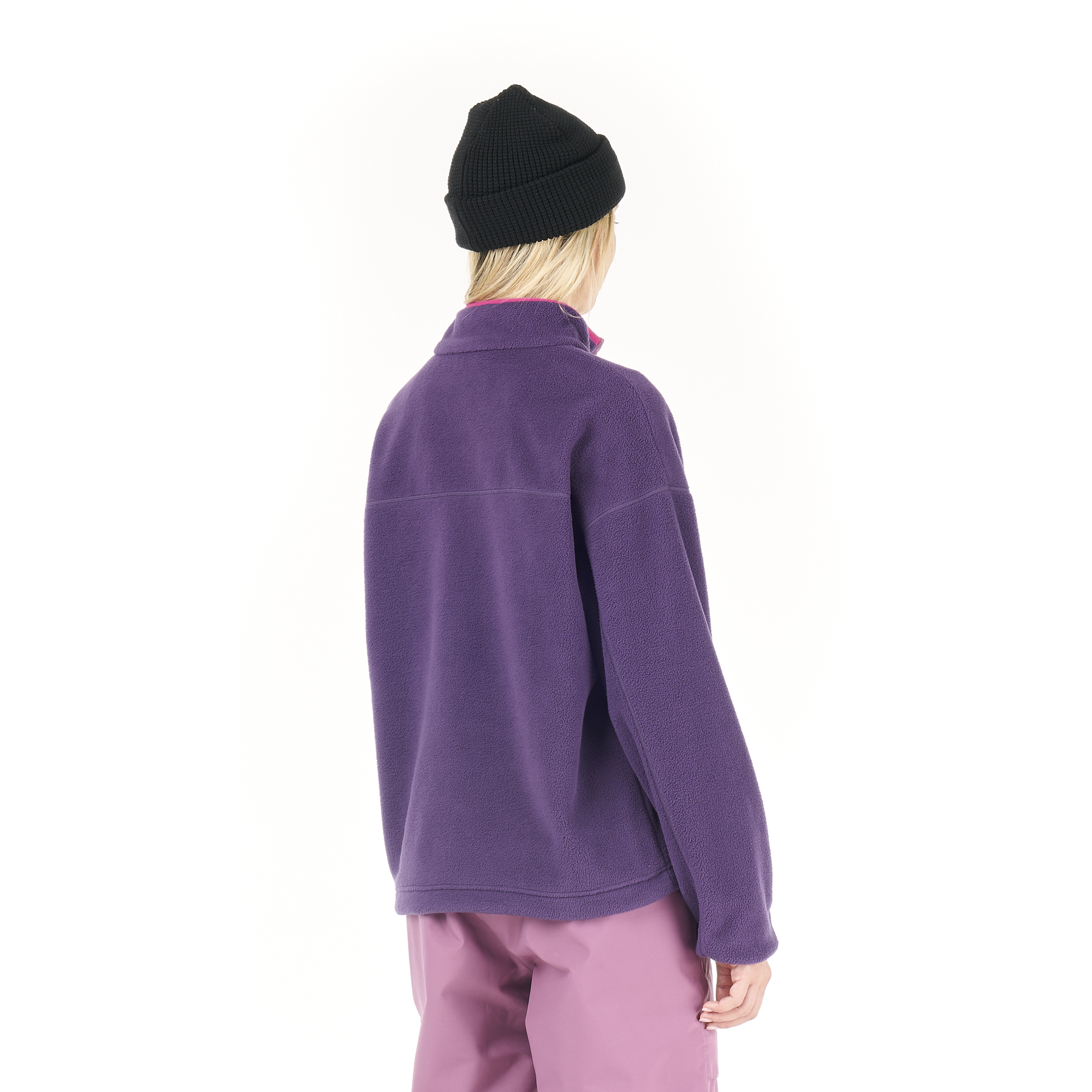 ARCCA W 1/4 FLEECE __color:Grape_Royal#2