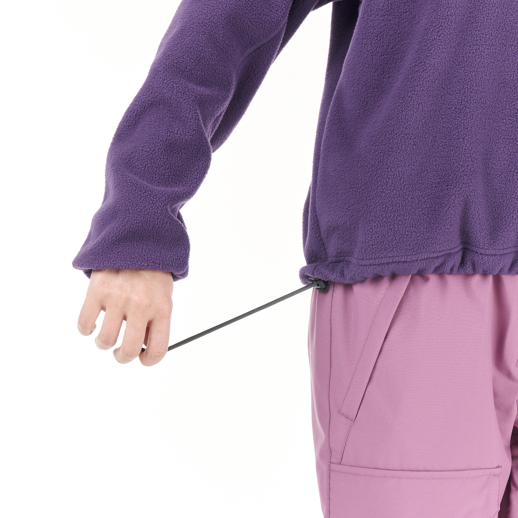 ARCCA W 1/4 FLEECE __color:Grape_Royal#4