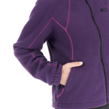 ZELKOVA ZIP FLEECE __color:Grape_Royal#3