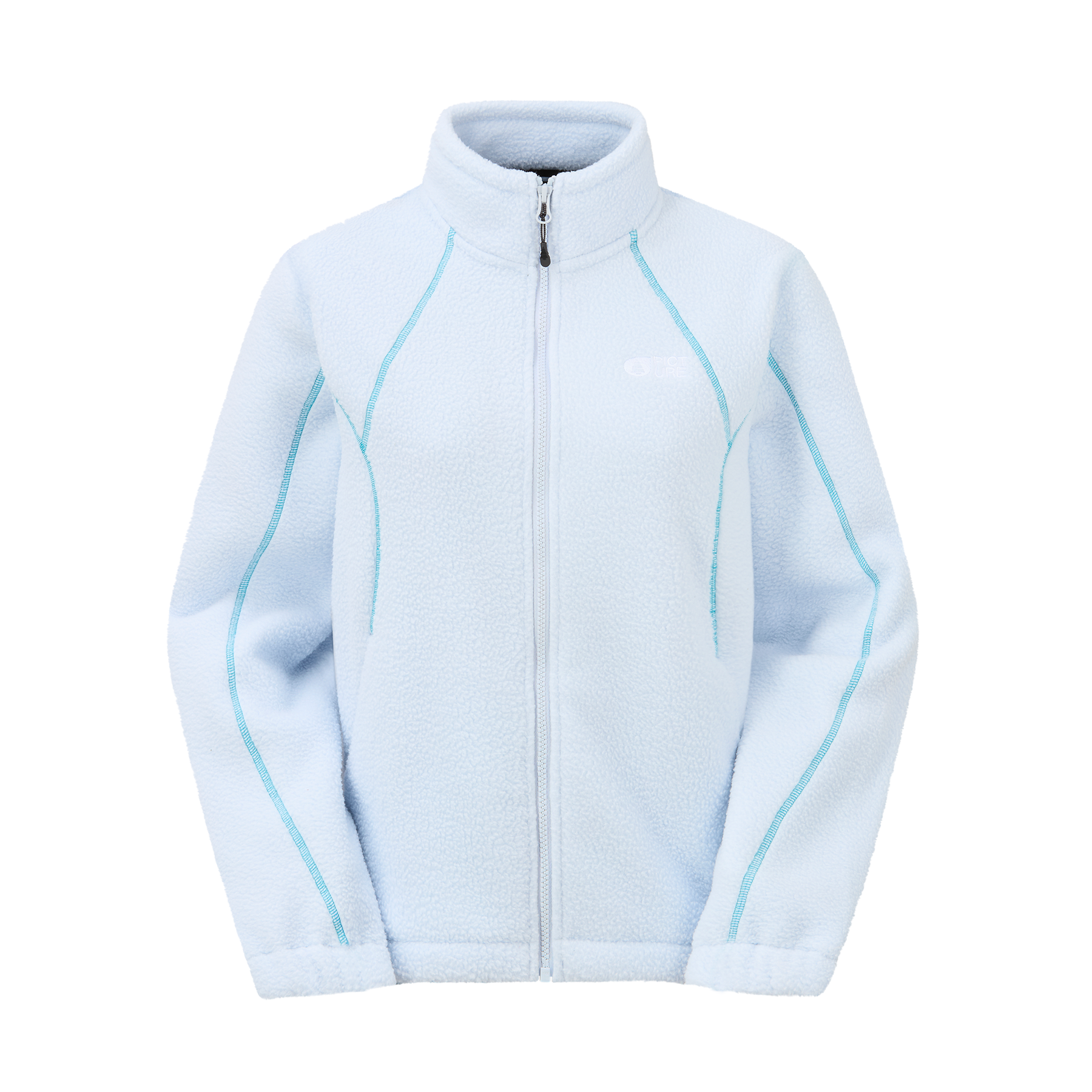 ZELKOVA ZIP FLEECE __color:Halogen_Blue#14