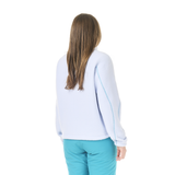 ZELKOVA ZIP FLEECE __color:Halogen_Blue#10
