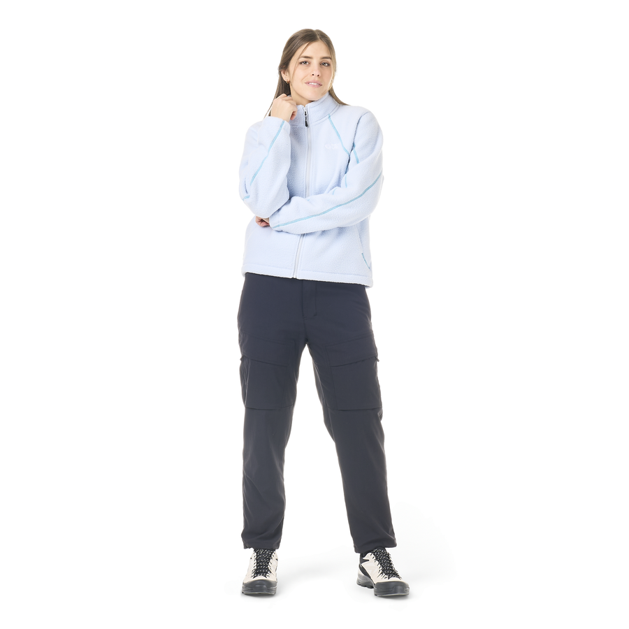 ZELKOVA ZIP FLEECE __color:Halogen_Blue#13
