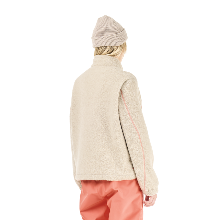 ZELKOVA ZIP FLEECE __color:Pure_Cashmere#18