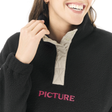 VELORA 1/4 FLEECE __color:Black#3