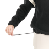 VELORA 1/4 FLEECE __color:Black#4