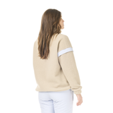 VELORA 1/4 FLEECE __color:Pure_Cashmere#11