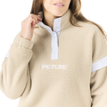 VELORA 1/4 FLEECE __color:Pure_Cashmere#12