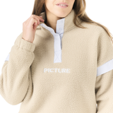 VELORA 1/4 FLEECE __color:Pure_Cashmere#12
