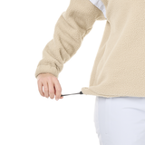 VELORA 1/4 FLEECE __color:Pure_Cashmere#13