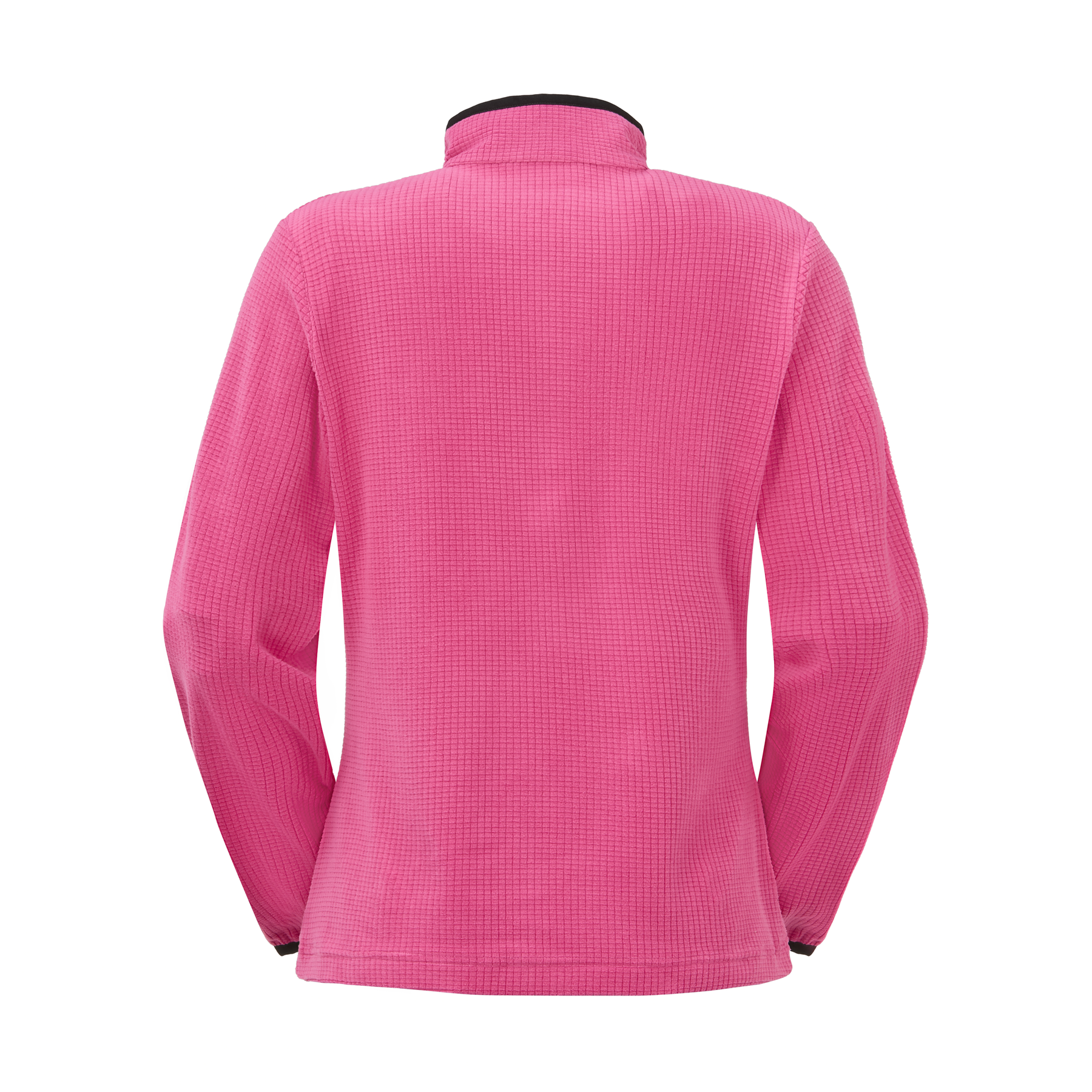 WEAVY W 1/4 GRID FLEECE __color:Beetroot_Powder#6
