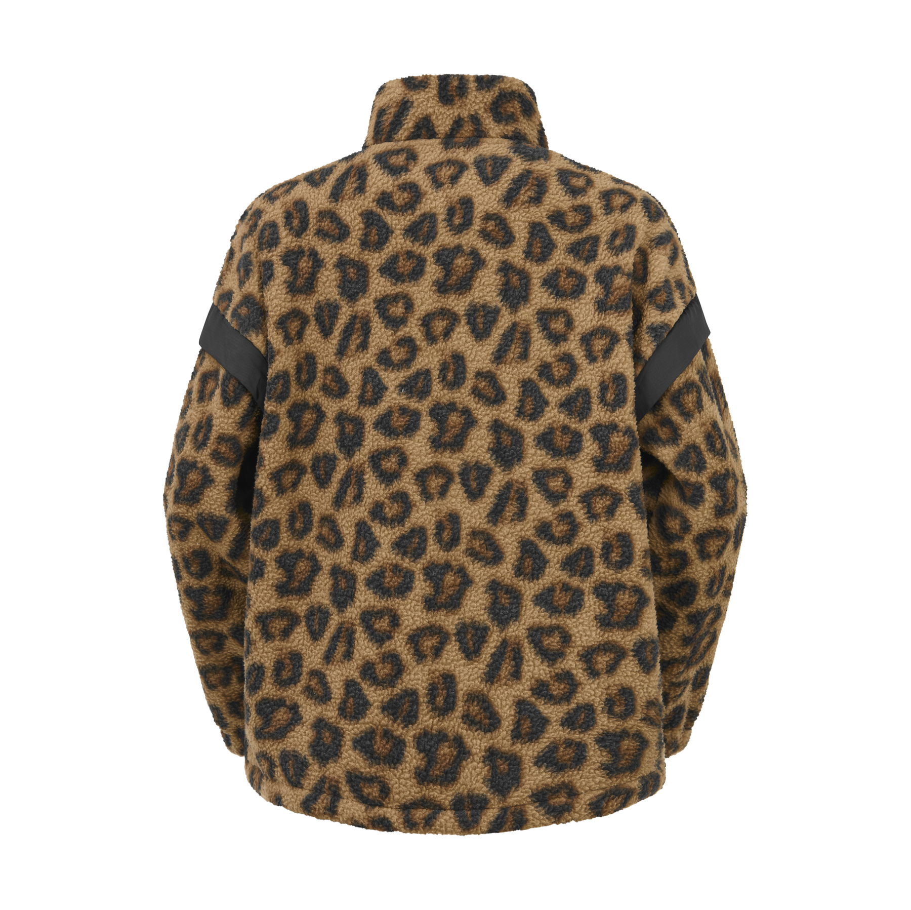 VELORA PRINTED 1/4 FLEECE __color:Wild_Spot_Print#18