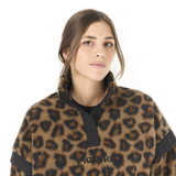 VELORA PRINTED 1/4 FLEECE __color:Wild_Spot_Print#15