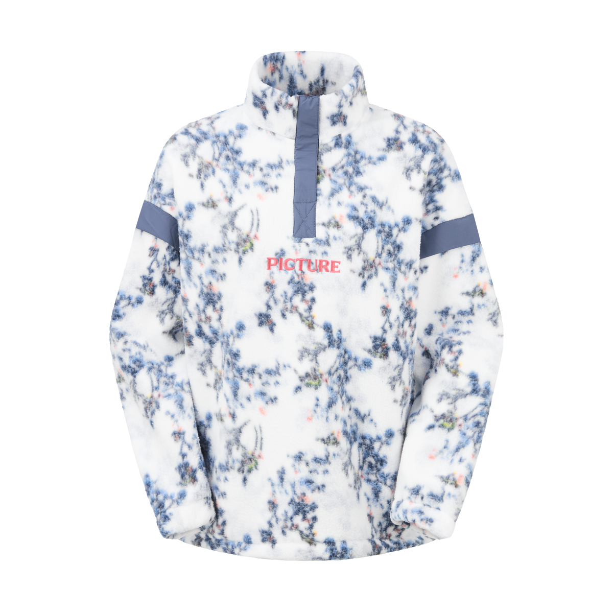 VELORA PRINTED 1/4 FLEECE __color:Schrubby_Print#9