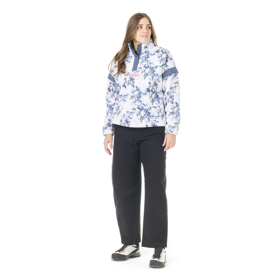 VELORA PRINTED 1/4 FLEECE __color:Schrubby_Print#8