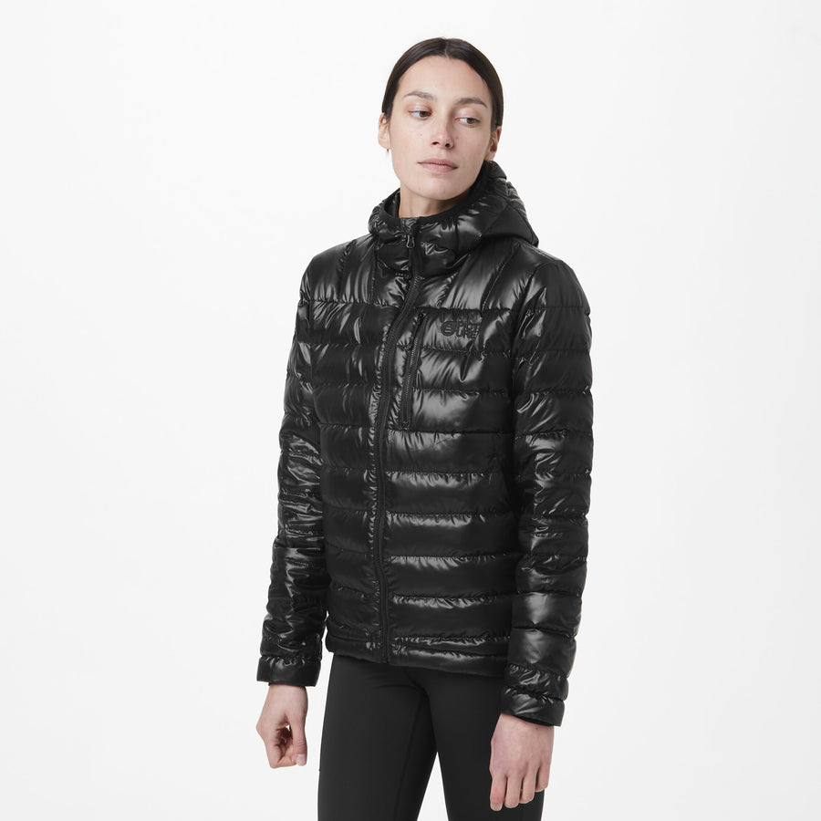MID PUFF DOWN W JKT __color:Black#4