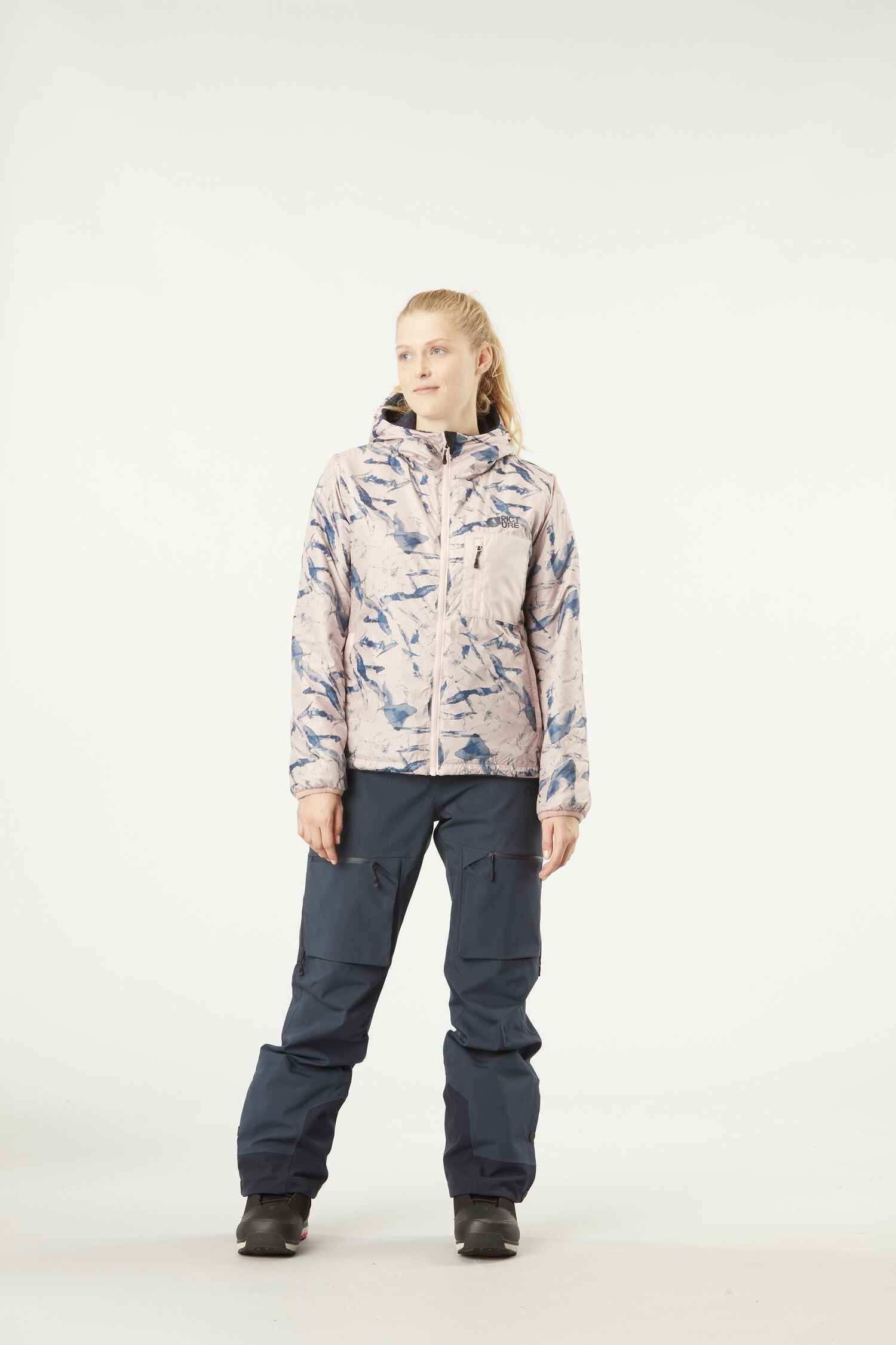 POSY PRINTED JKT __color:Freeze#3