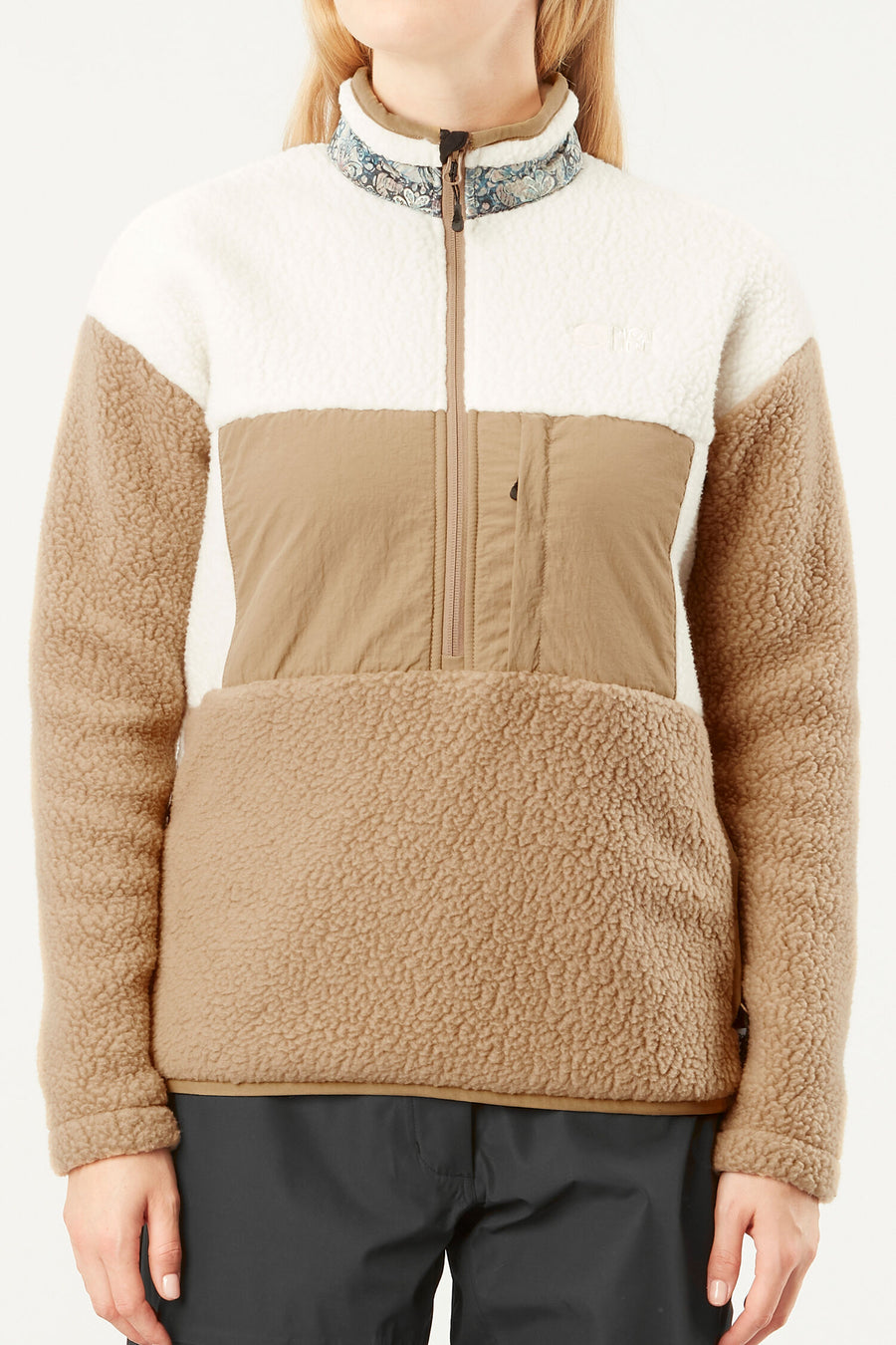 NAATIL 1/4 FLEECE __color:Tannin#11