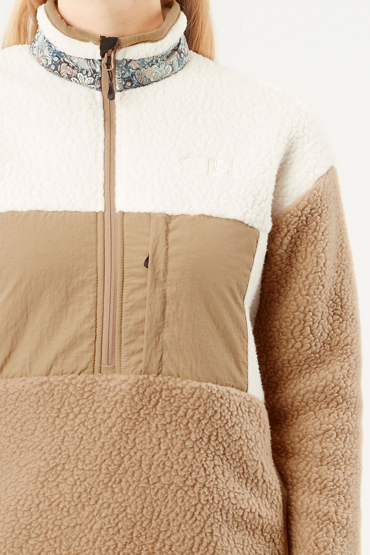 NAATIL 1/4 FLEECE __color:Tannin#12
