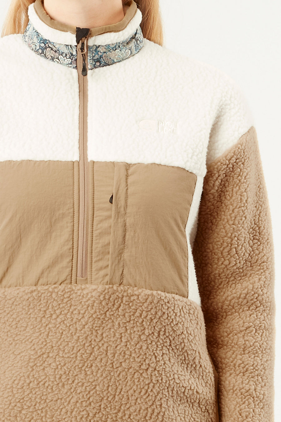 NAATIL 1/4 FLEECE __color:Tannin#12