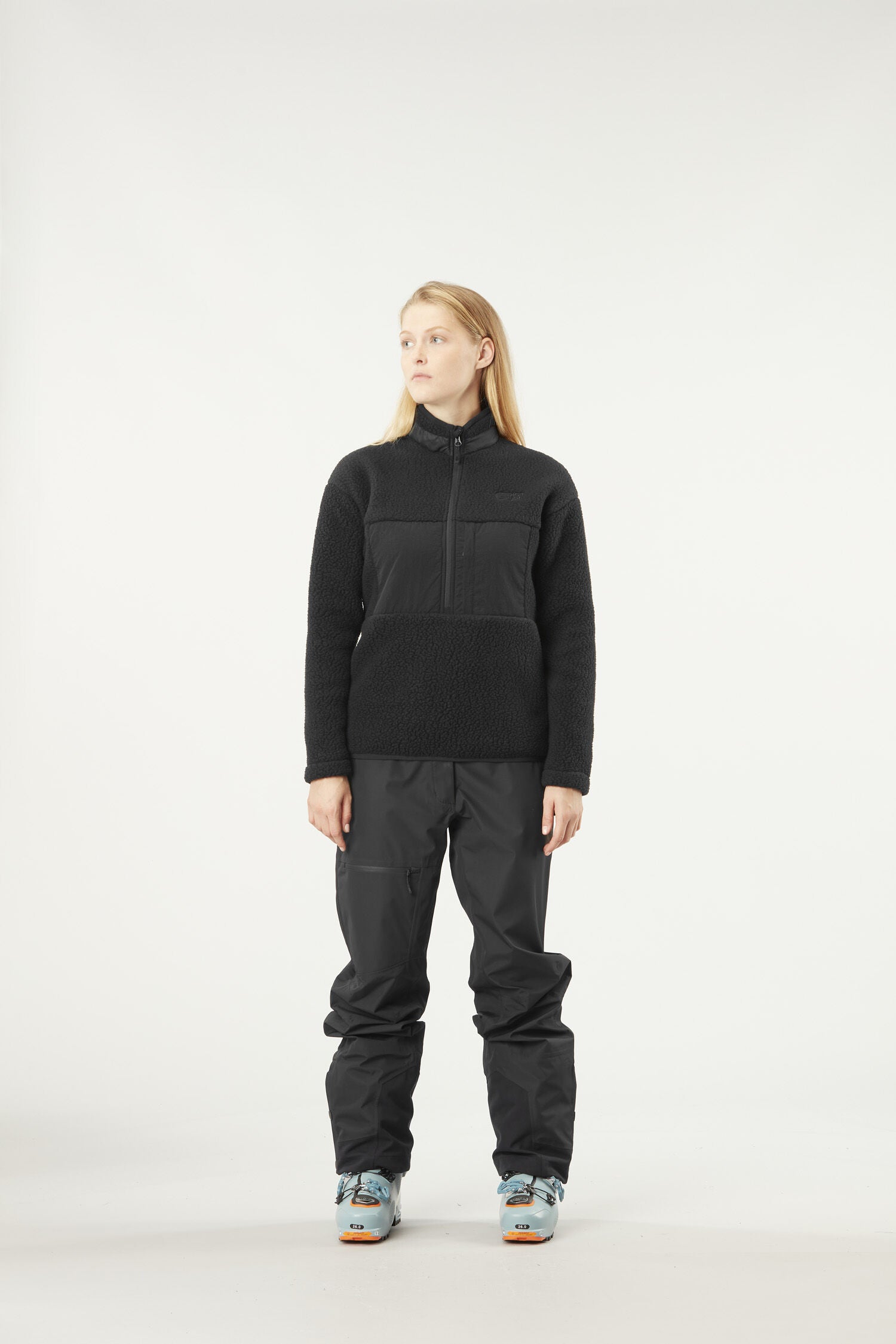 NAATIL 1/4 FLEECE __color:Black#1