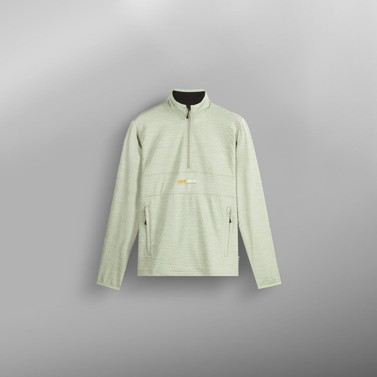 TAHITA 1/4 GRID FLEECE __color:Desert_Sage#14