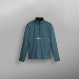 TAHITA 1/4 GRID FLEECE __color:Deep_Water#6