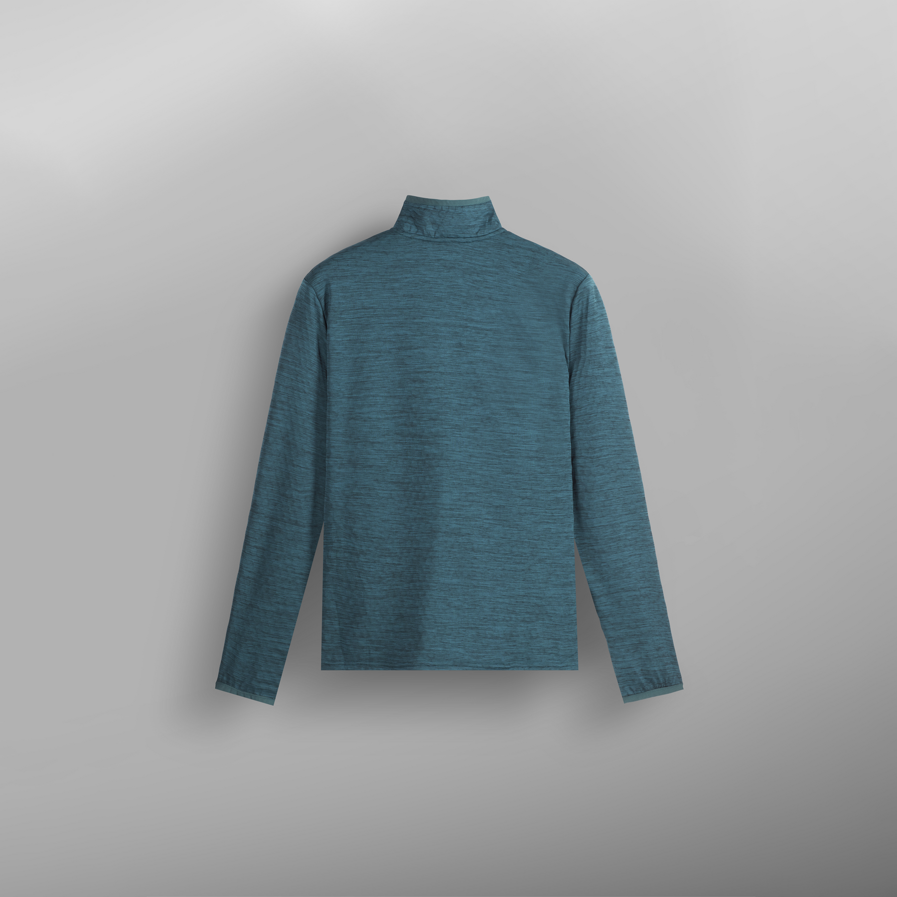 TAHITA 1/4 GRID FLEECE __color:Deep_Water#7