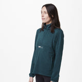 TAHITA 1/4 GRID FLEECE __color:Deep_Water#3