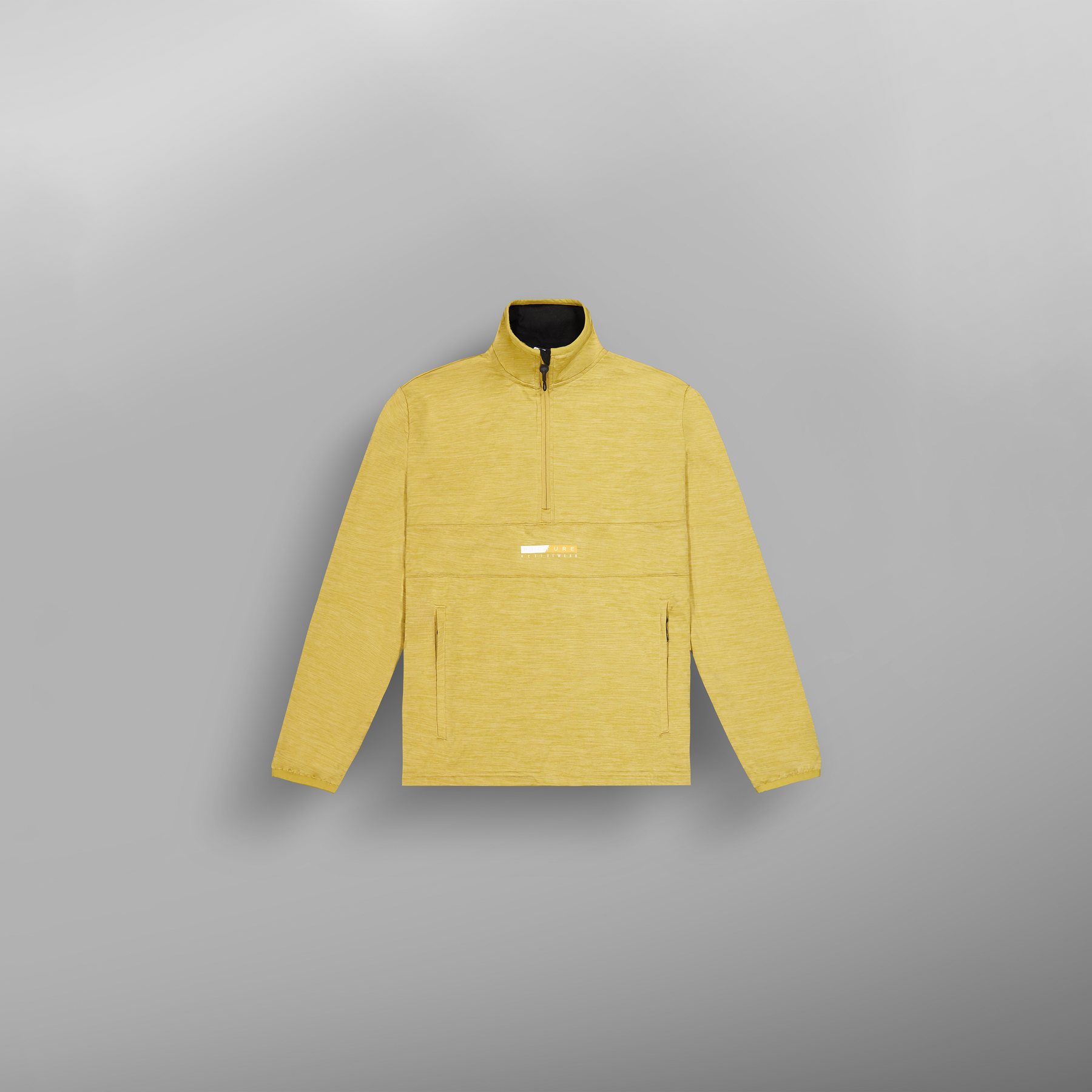 TAHITA 1/4 GRID FLEECE __color:Olivenite#29