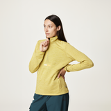 TAHITA 1/4 GRID FLEECE __color:Olivenite#26