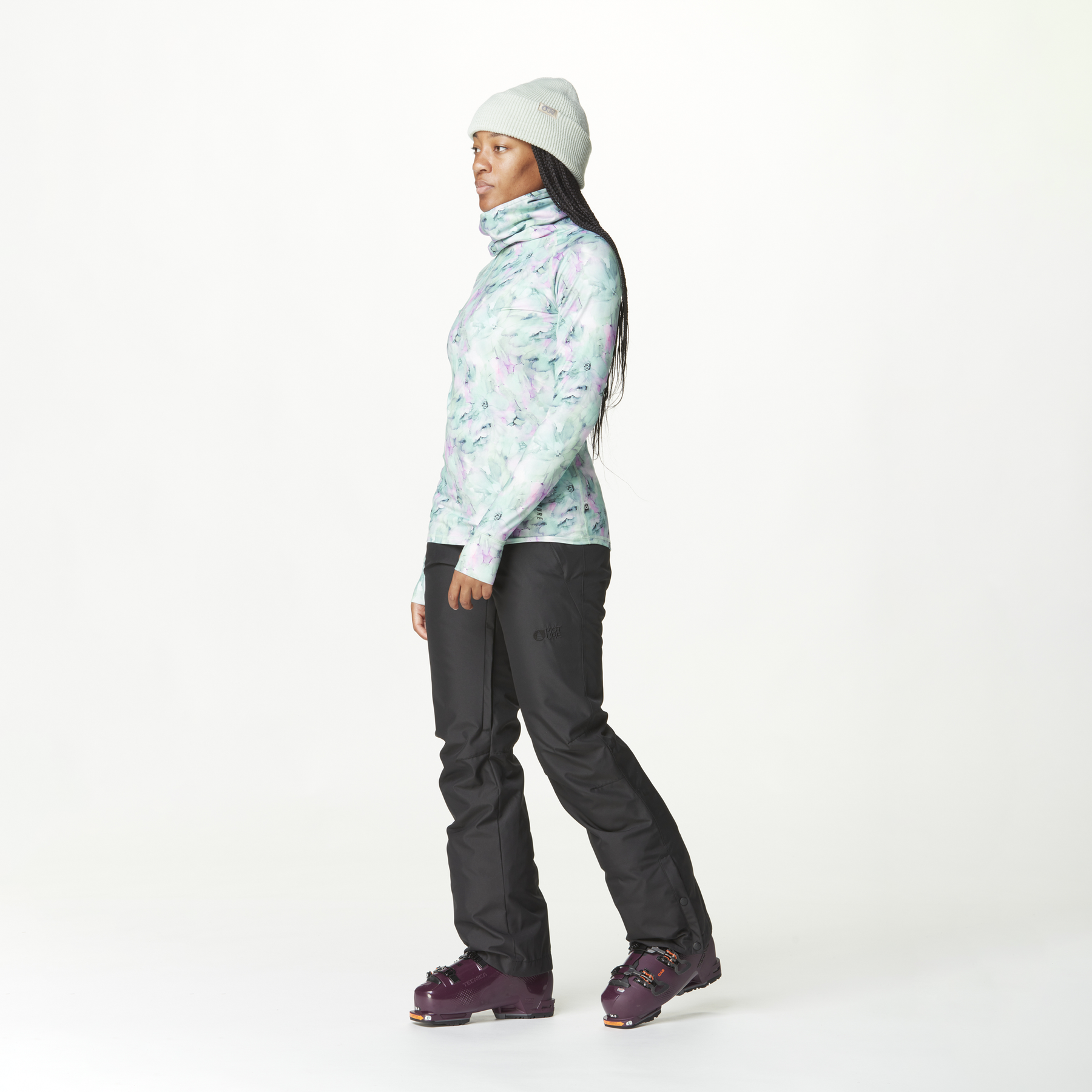 PAGAYA PRD HIGH FLEECE __color:Blurry_Water_Print#10