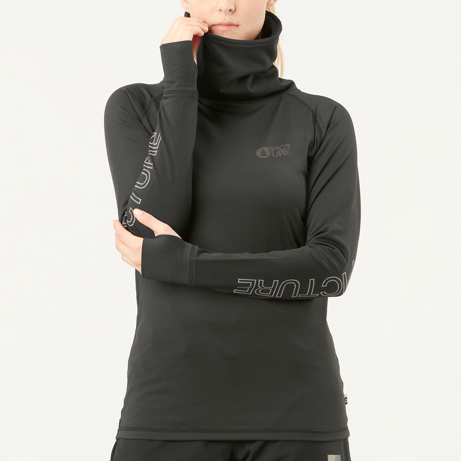 PAGAYA HIGH  FLEECE __color:Black#4