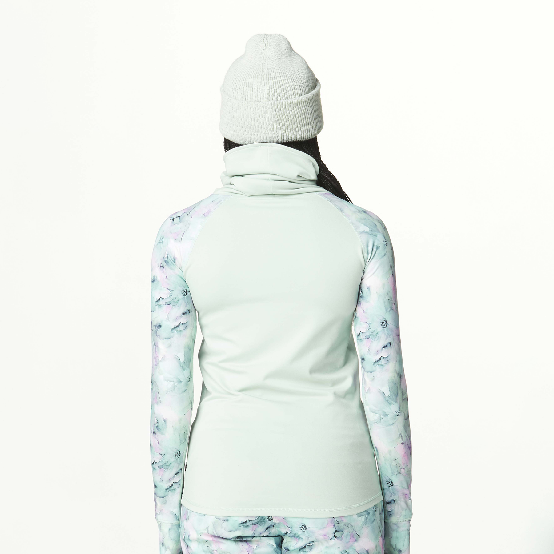 PAGAYA HIGH  FLEECE __color:Blurry_Water_Silt_Gre#12