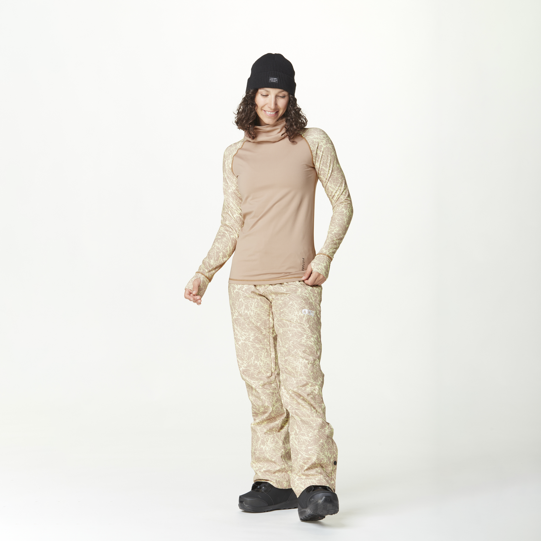 PAGAYA HIGH  FLEECE __color:Textury_Print_Roebuck#31