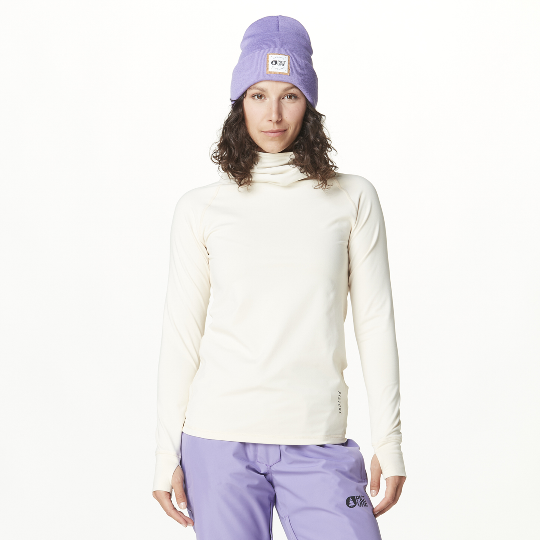 PAGAYA HIGH  FLEECE __color:Vanilla#35