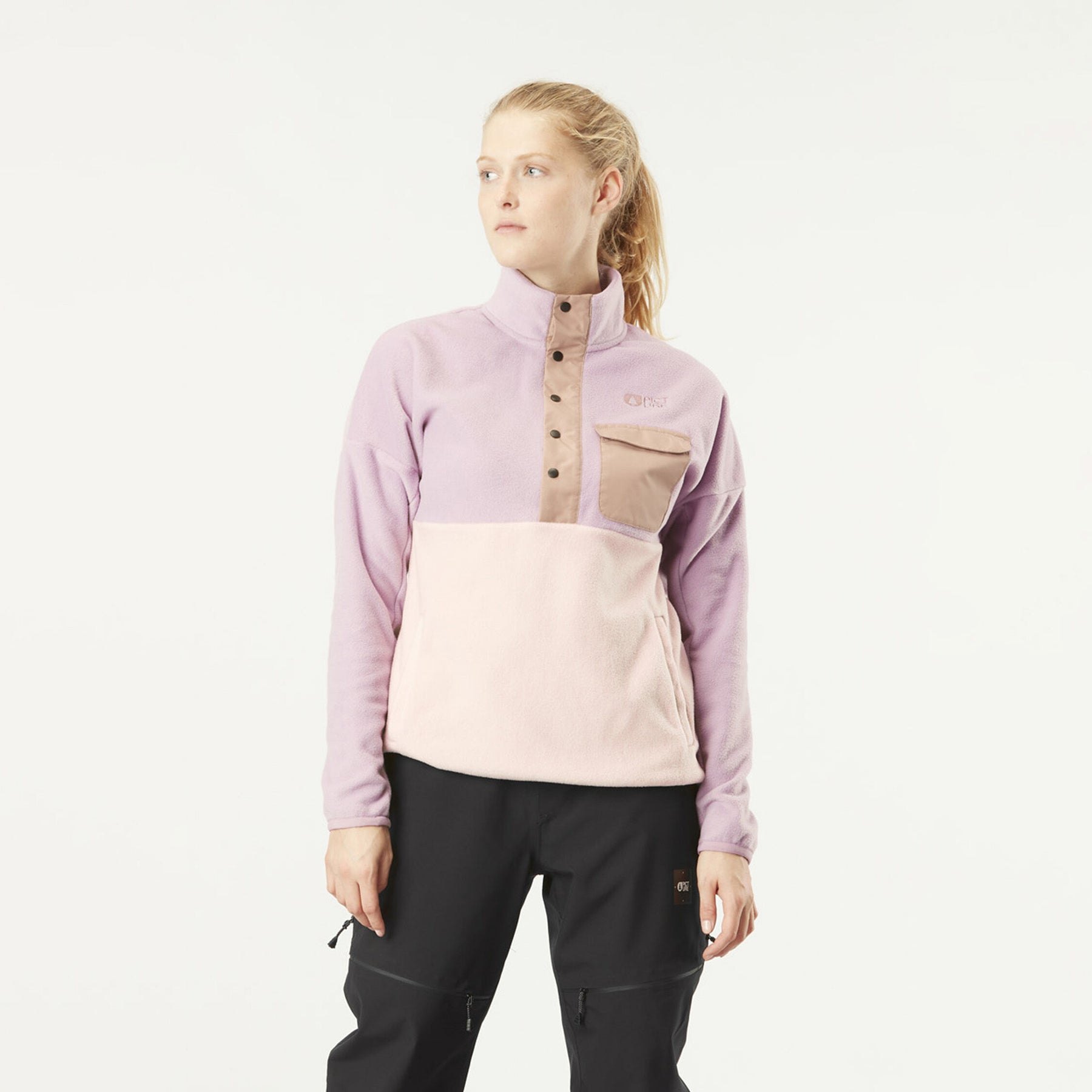 ARCCA 1/4 FLEECE __color:Sea_Fog#30