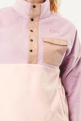ARCCA 1/4 FLEECE __color:Sea_Fog#34