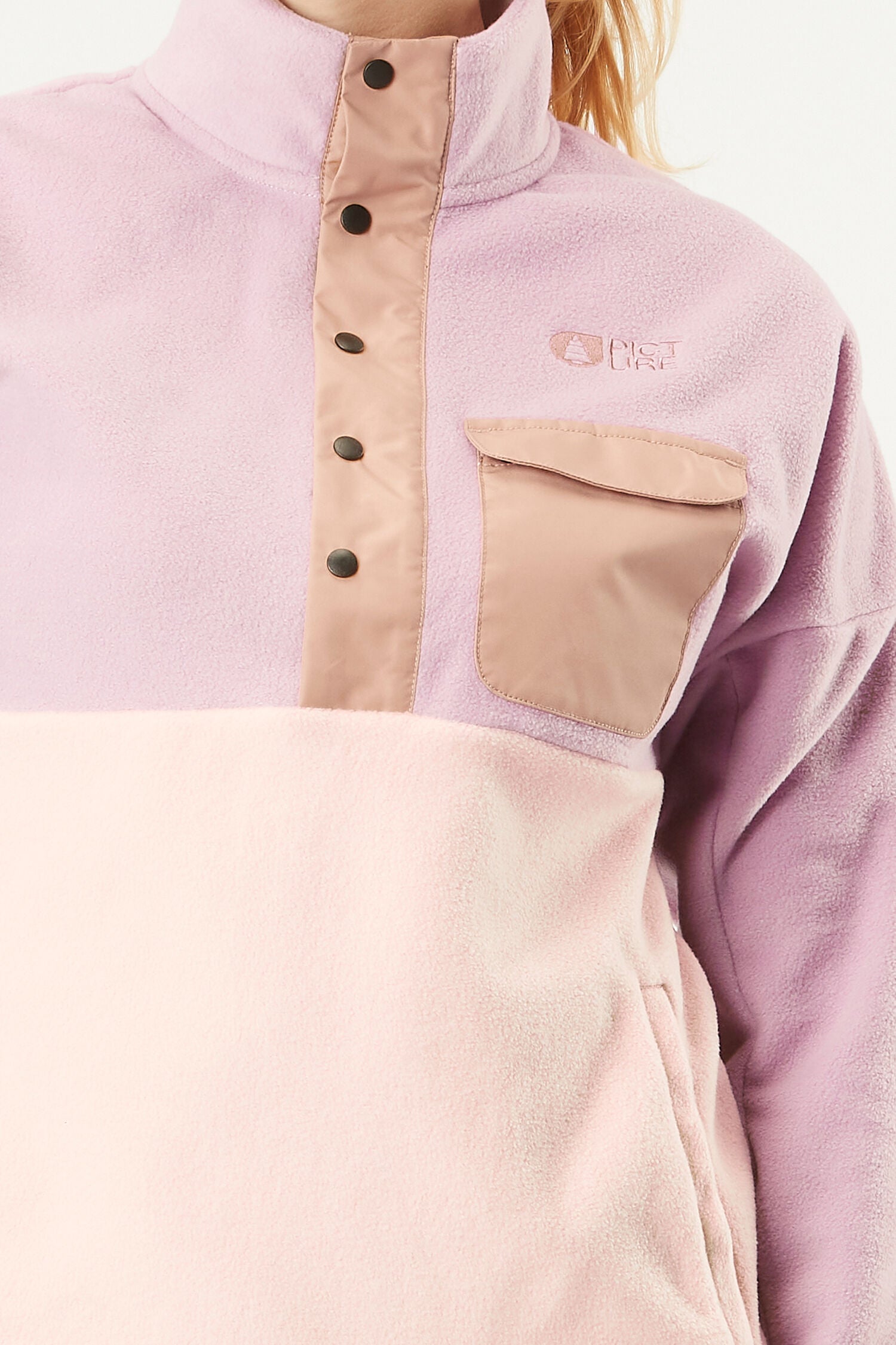 ARCCA 1/4 FLEECE __color:Sea_Fog#34