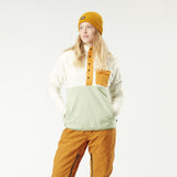 ARCCA 1/4 FLEECE __color:Light_Milk#23